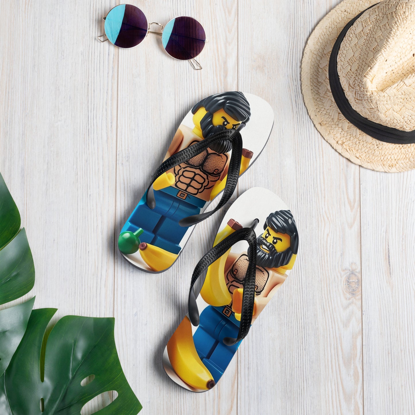 Banana bears Flip-Flops