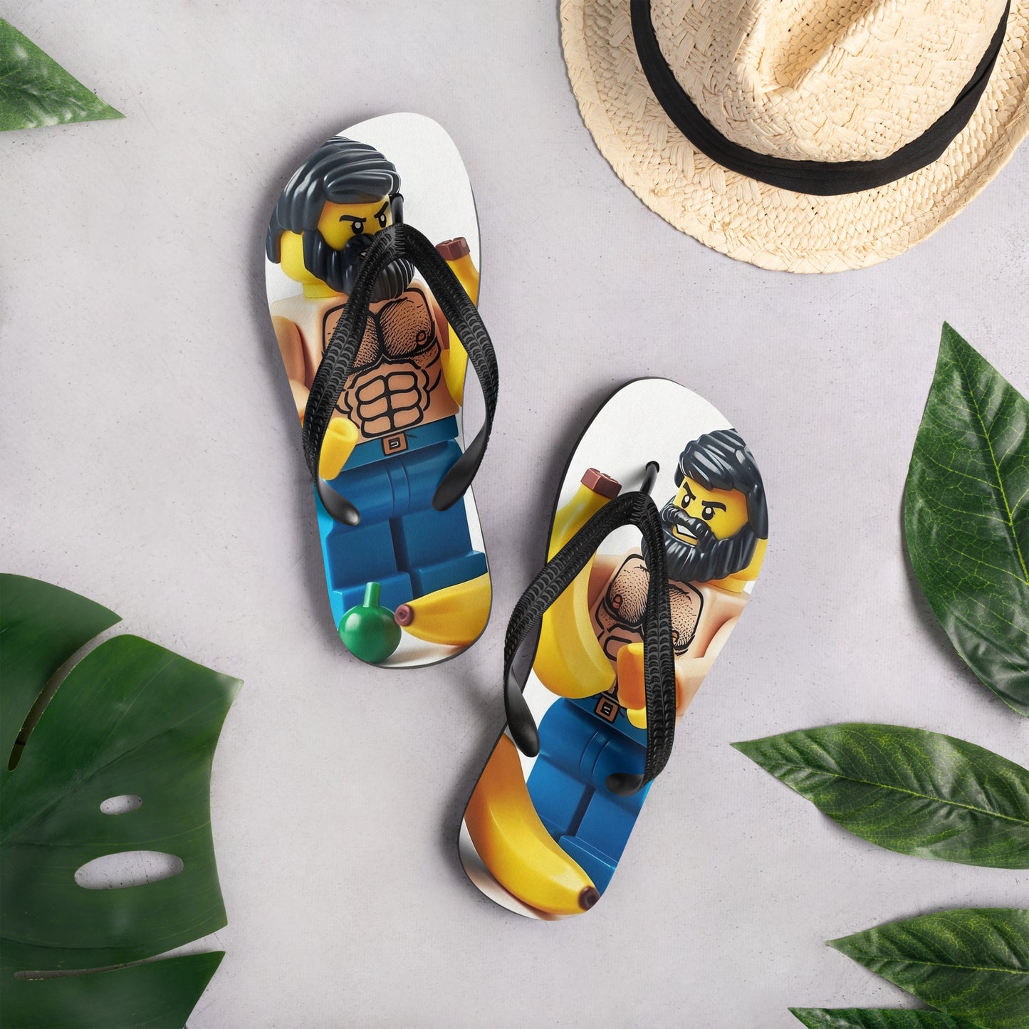 Banana bears Flip-Flops