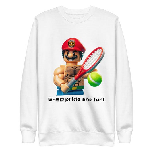 Hairy Muscle tennis- Sweatshirt